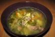 Крупяные супы Рецепты супов с крупами и мясом
